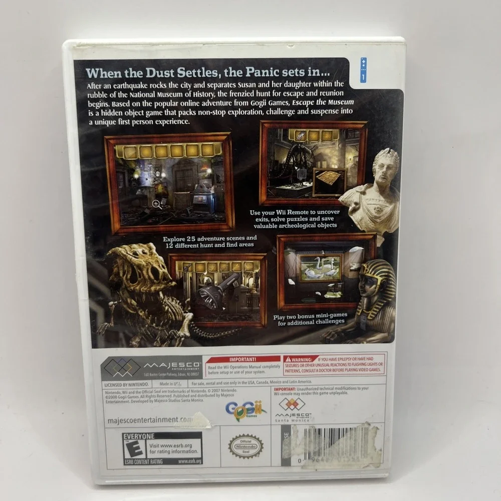 Escape the Museum (Nintendo Wii, 2009)